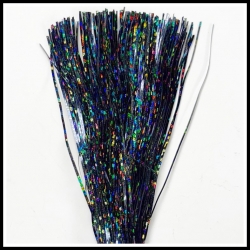 Closeout 8" Tinsel #11 - Holo Black 